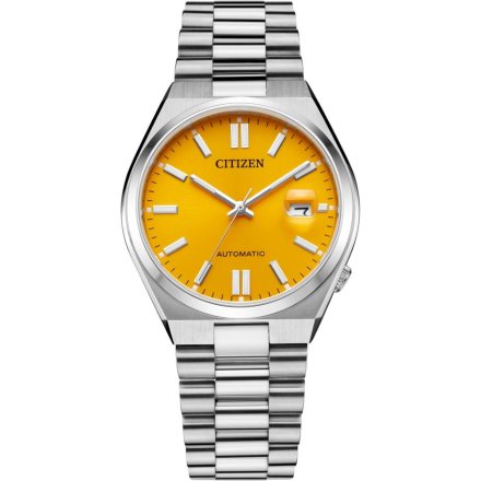 Zegarek automat męski Citizen Tsuyosa Sapphire żółty NJ0150-81Z