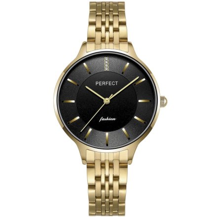 Złoty damski zegarek z bransoletą PERFECT S353-05