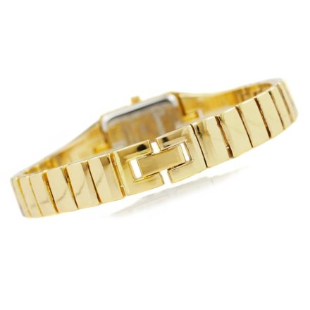 Złoty biżuteryjny damski zegarek z bransoletą i widocznymi cyferkami CONCORDIA CDBA14
