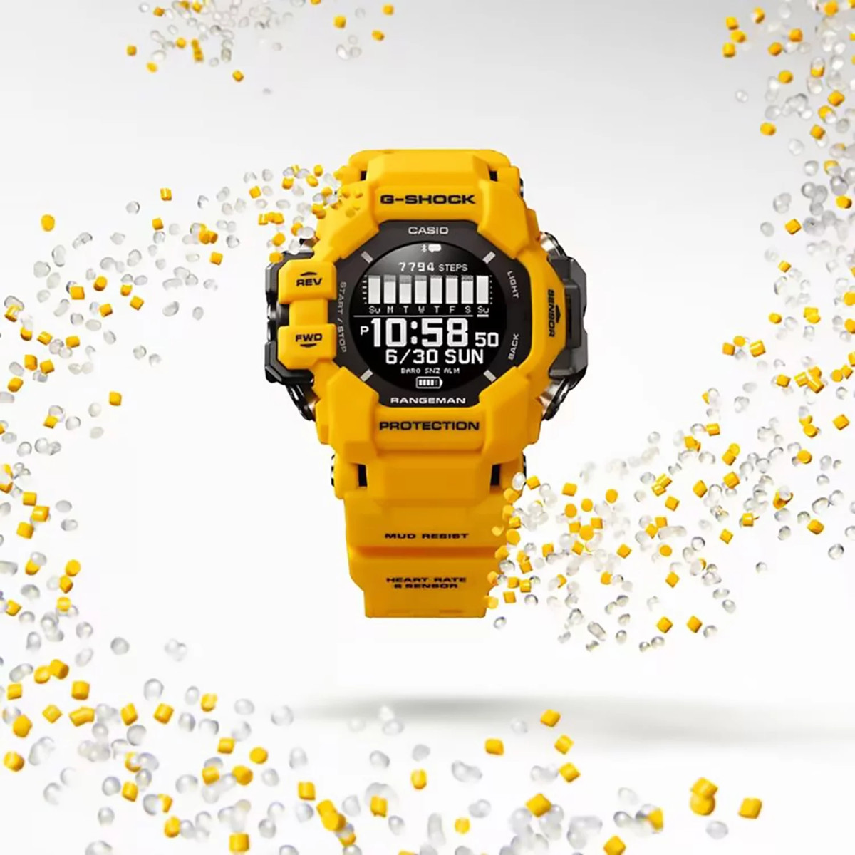 G-SHOCK GPR-H1000-9JR イエロー 楽天市場】G-SHOCK カシオ Gショック マスターオブG レンジマン
