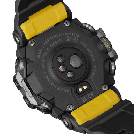 Czarny zegarek Casio GPR-H1000-1ER G-Shock MASTER OF G - LAND RANGEMAN SOLAR GPS 6 SENSORS