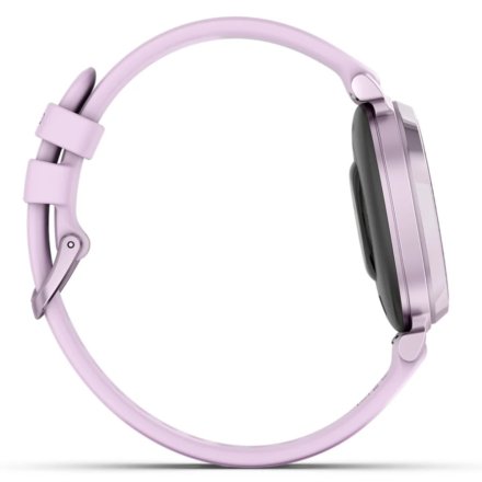 Liliowy Garmin Lily 2 Metallic Lilac z paskiem silikonowym 010-02839-01