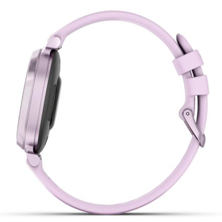 Liliowy Garmin Lily 2 Metallic Lilac z paskiem silikonowym 010-02839-01