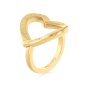 Złoty pierścionek Calvin Klein w kształcie serca r. 14 35000438C
