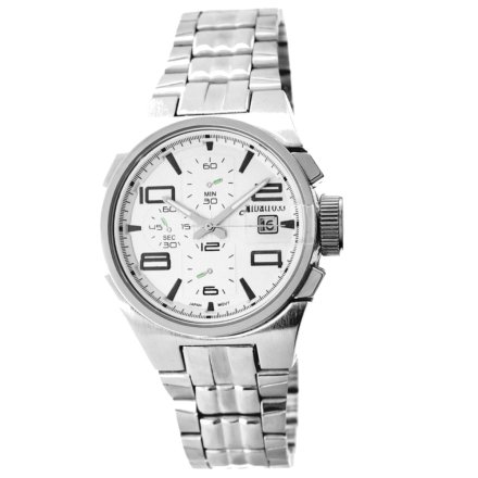 Srebrny męski zegarek z bransoletą ALBATROSS ABDA16-3