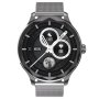 Smartwatch Garett Viva srebrny stalowy + beżowy pasek 5904238486122