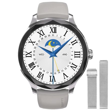 Smartwatch Garett Viva szaro-srebrny
