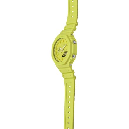 Żółty zegarek Casio G-Shock GA-2100-9A9ER