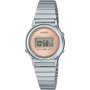 Srebrny zegarek Damski Casio LA700WE-4AEF Vintage w stylu Retro