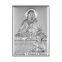 Obrazek srebrny z Jezusem i chłopcem Pamiątka I Komunii Świętej BC6595S/3O