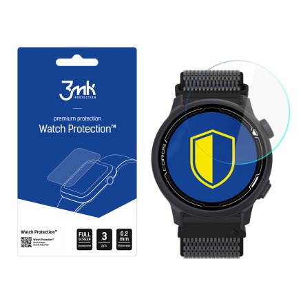 Coros Pace 2 Szkło ochronne 3 szt - 3mk Watch Protection FlexibleGlass Lite