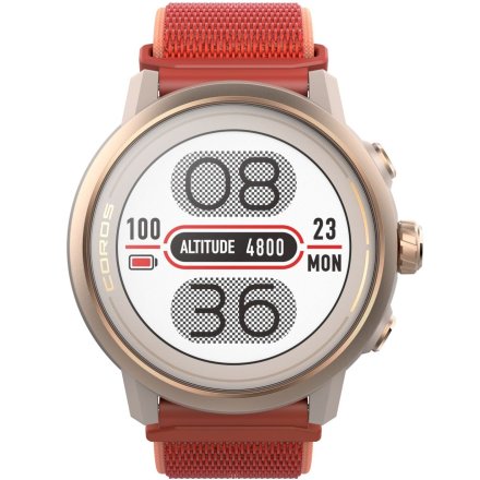 Pomarańczowy Coros APEX 2 GPS Outdoor Watch Coral WAPX2-COR