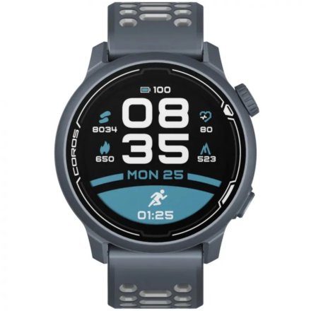 Niebieski Smartwatch Coros PACE 2 Premium GPS Sport Blue Stell WPACE2-BLS