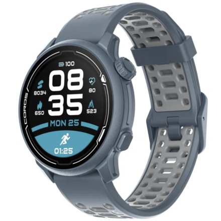 Niebieski Smartwatch Coros PACE 2 Premium GPS Sport Blue Stell WPACE2-BLS