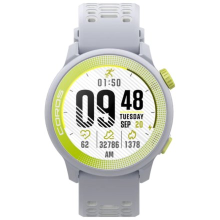 Szaro-zielony Smartwatch Coros PACE 2 Premium GPS Sport Molly Seidel Edition WPACE2-MS