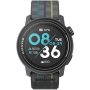 Czarny PACE 3 Premium GPS Sport Nylon WPACE3.N-BLK