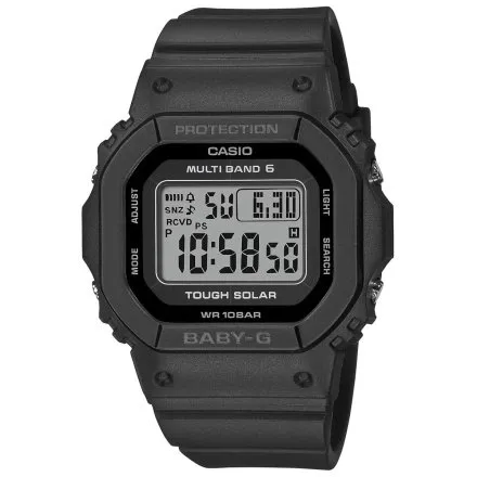 Czarny zegarek Casio Baby-G prostokątny BGD-5650-1ER