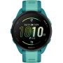 Turkusowy Garmin Forerunner 165 Music zegarek do biegania z Amoled 010-02863-32