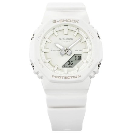 Biały zegarek Casio G-SHOCK GMA-P2100-7AER