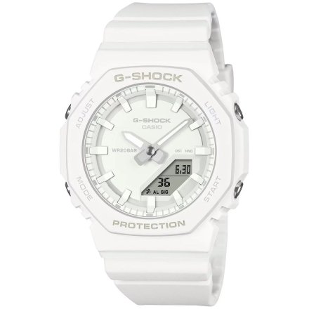 Biały zegarek Casio G-SHOCK GMA-P2100-7AER