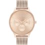 Zegarek damski Calvin Klein Timeless Mesh MF z różowozłotą bransoletką 25200102