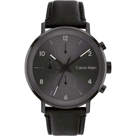 Zegarek męski Calvin Klein Modern Multi z czarnym paskiem 25200111
