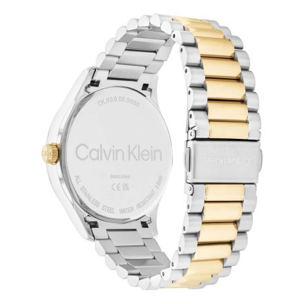 Zegarek Calvin Klein Iconic Bracelet ze srebrno-złotą bransoletką 25200226