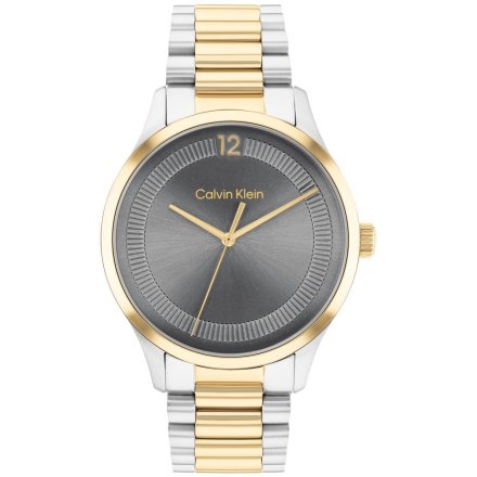Zegarek Calvin Klein Iconic Bracelet ze srebrno-złotą bransoletką 25200226