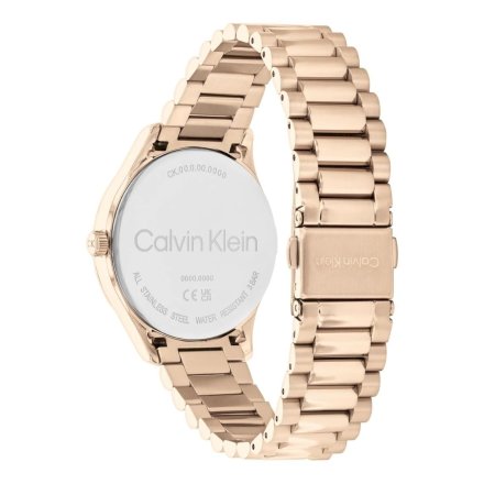 Zegarek damski Calvin Klein Burst z różowozłotą bransoletką 25200231