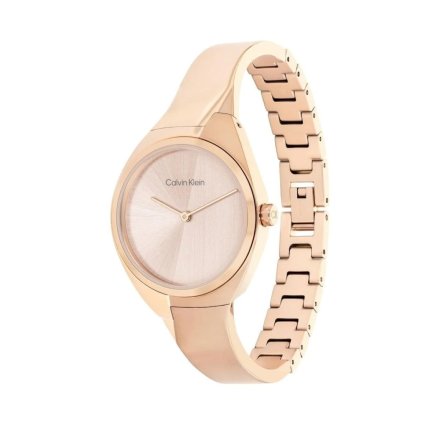 Zegarek damski Calvin Klein Charming z różowozłotą bransoletką 25200236