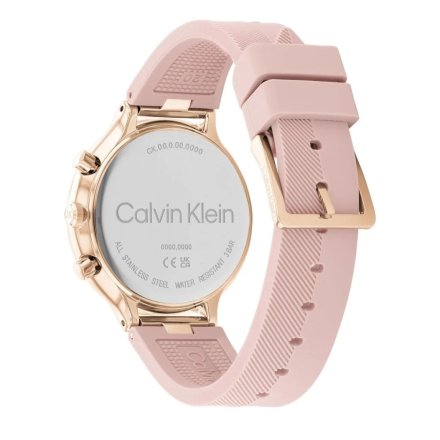 Zegarek damski Calvin Klein Energize z paskiem kauczukowym 25200243