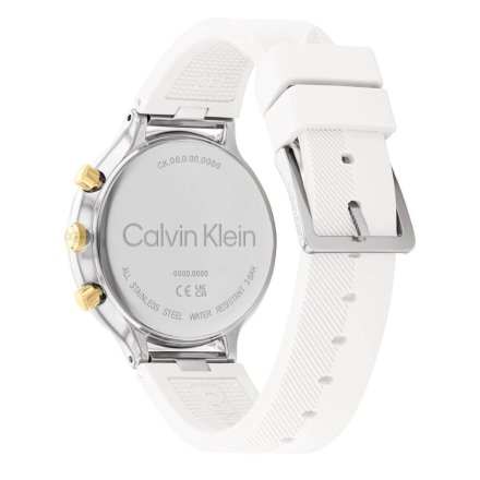 Zegarek damski Calvin Klein Energize z paskiem kauczukowym 25200244