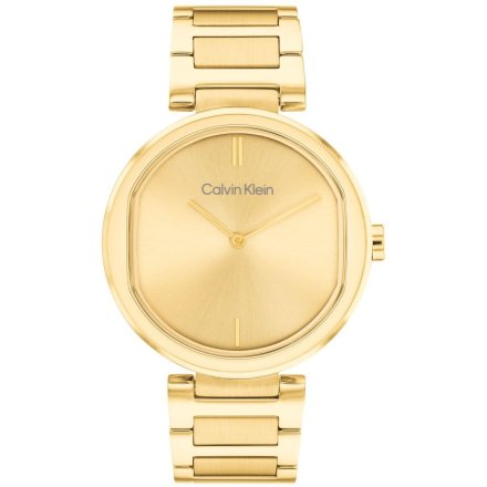 Zegarek damski Calvin Klein Sensation złoty z bransoletą 25200252