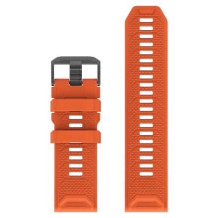 Pomarańczowy pasek do smartwatcha Coros VERTIX 2 Silikonowy