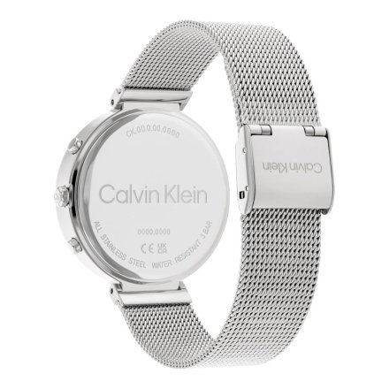 Zegarek damski Calvin Klein Minimalistic T Bar z multidatownikiem 25200286