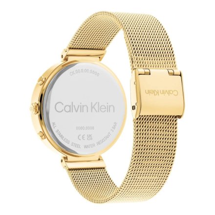 Zegarek damski Calvin Klein Minimalistic T Bar z multidatownikiem 25200287