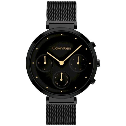 Zegarek damski Calvin Klein Minimalistic T Bar z multidatownikiem 25200288