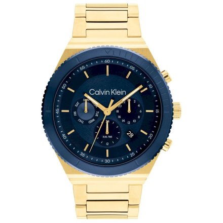 Zegarek Calvin Klein Fearless ze złotą bransoletką 25200302