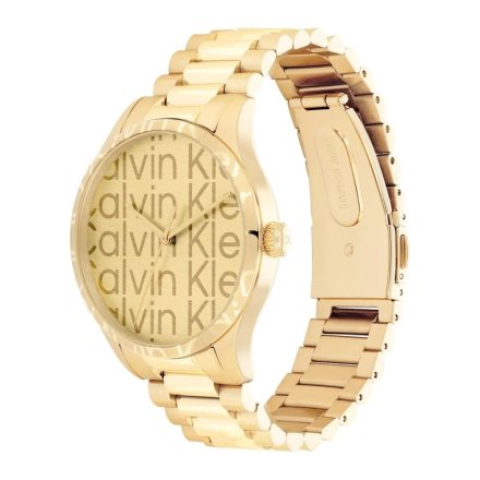 Zegarek Calvin Klein Iconic Bracelet ze złotą bransoletką 25200327