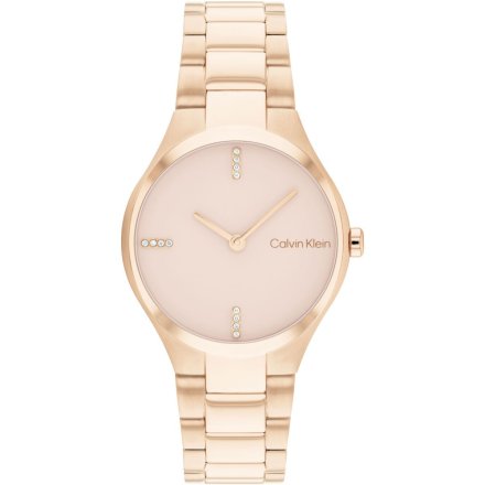 Zegarek damski Calvin Klein Admire z różowozłotą bransoletką 25200334