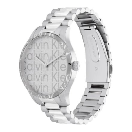 Zegarek Calvin Klein Iconic Bracelet ze srebrną bransoletką 25200342