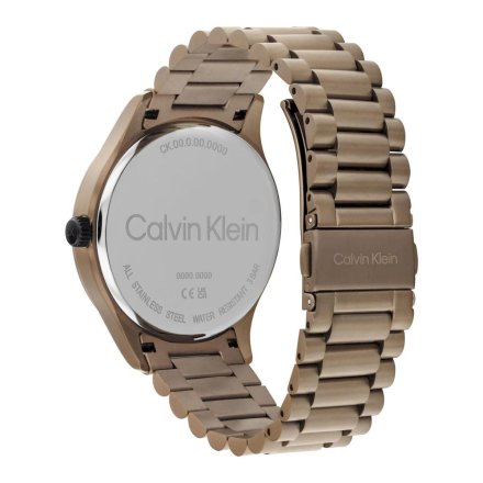 Zegarek Calvin Klein Iconic Bracelet z brązową bransoletką 25200343