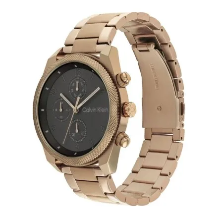 Zegarek męski Calvin Klein Impact  z brązową bransoletką 25200357