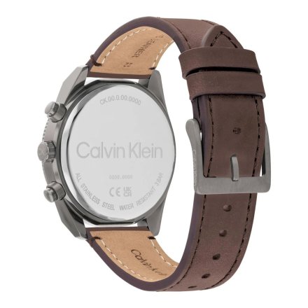 Zegarek męski Calvin Klein Impact  z brązowym paskiem 25200363