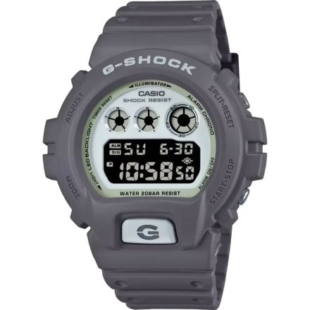 Czarny matowy zegarek Casio G-Shock DW-6900HD-8ER