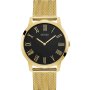 Złoty zegarek męski Guess Crescent na bransolecie GW0074G3