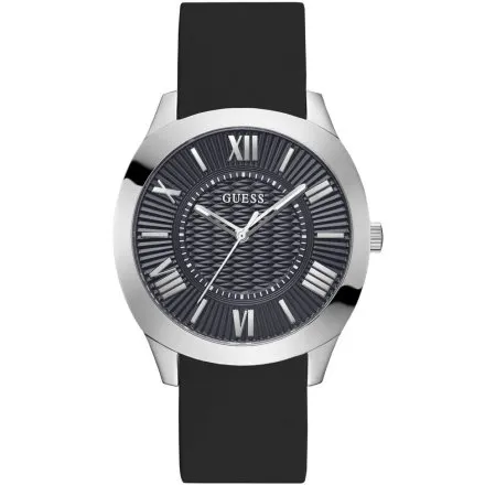 Guess Arc zegarek męski z czarnym paskiem GW0728G1
