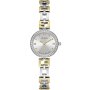 Elegancki srebrno-zloty zegarek damski Guess Lady G z bransoletką GW0656L1