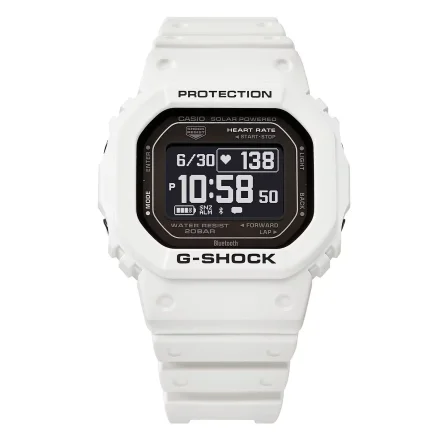 Zegarek Casio G-Shock Move z pulsometrem biały DW-H5600-7ER