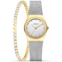 Zegarek damski Bering Classic + kryształowa bransoletka 12927-001-GWP